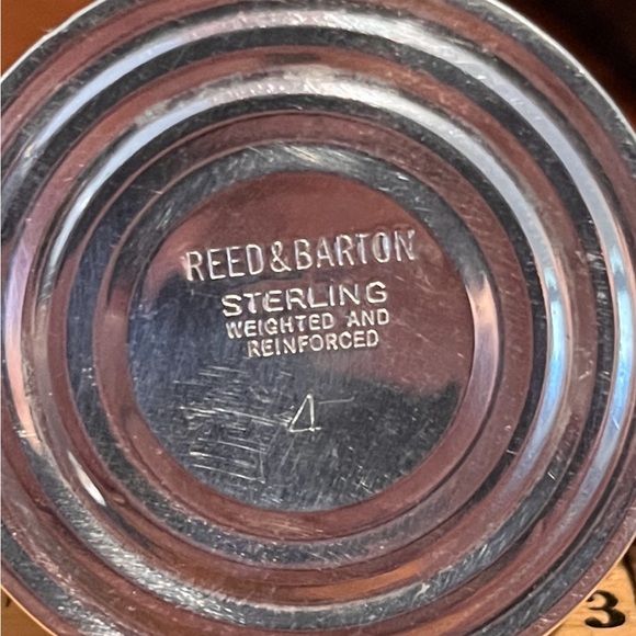 Wedding Bells Reed & Barton Sterling Silver Candle Holders & candles💎 - Picture 9 of 14